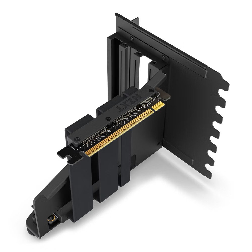 NZXT H7 Series (PCIe 4.0x16) Vertical GPU Bracket Kit With 175mm Riser Cable (Black)