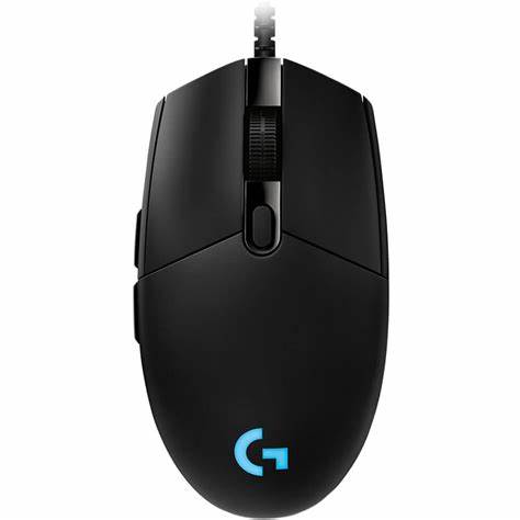 LOGITECH G Pro Wired Ambidextrous Gaming Mouse (16000DPI/6 Macro Buttons) (Black)