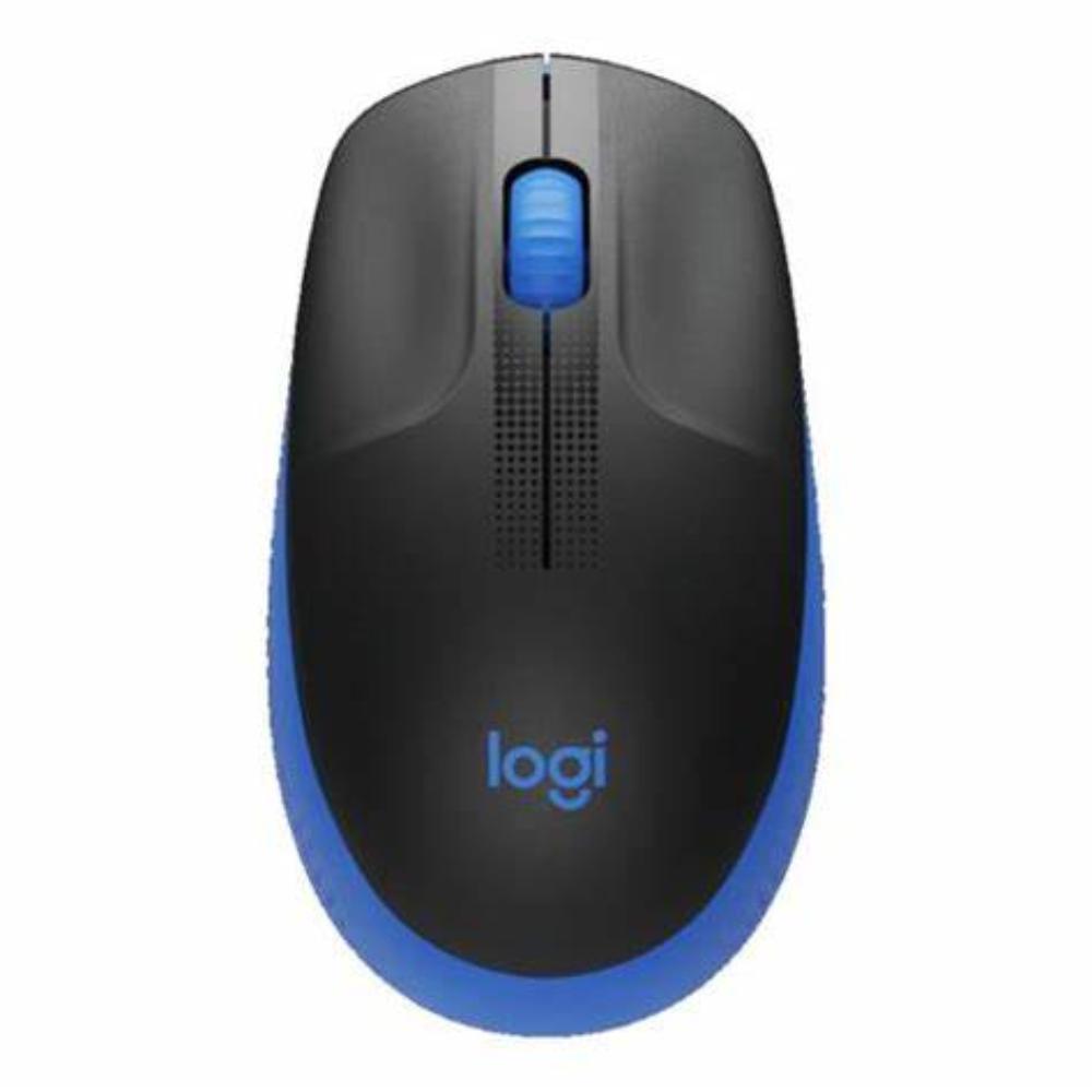 LOGITECH M190 Wireless Ambidextrous Gaming Mouse ( 910-005914 ) ( 1000DPI / 3 Macro Buttons ) ( Blue )