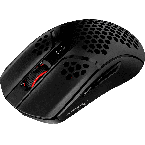 HYPERX Pulsefire Haste Wireless Ambidextrous Gaming Mouse ( 4P5E3AA ) ( 16000DPI / 6 Macro Buttons ) ( Black )