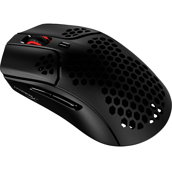 HYPERX Pulsefire Haste Wireless Ambidextrous Gaming Mouse ( 4P5E3AA ) ( 16000DPI / 6 Macro Buttons ) ( Black )