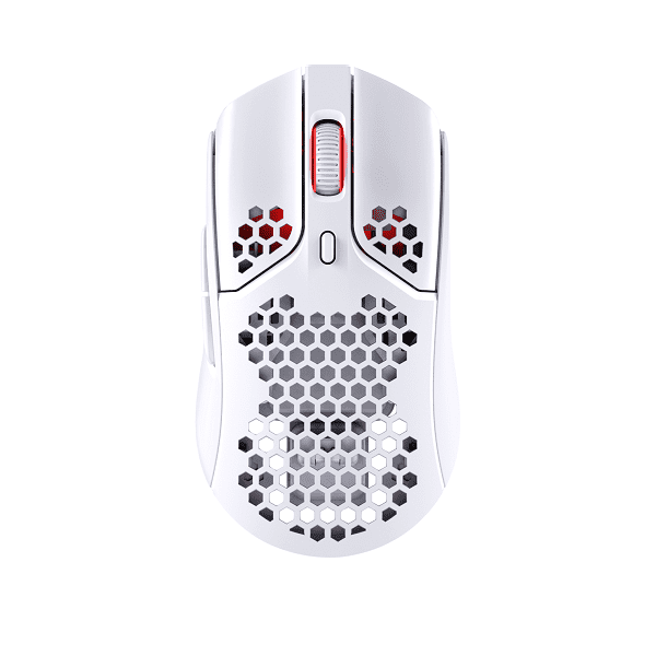 HYPERX Pulsefire Haste Wireless Ambidextrous Gaming Mouse ( 4P5D8AA ) ( 16000DPI / 6 Macro Buttons ) ( White )