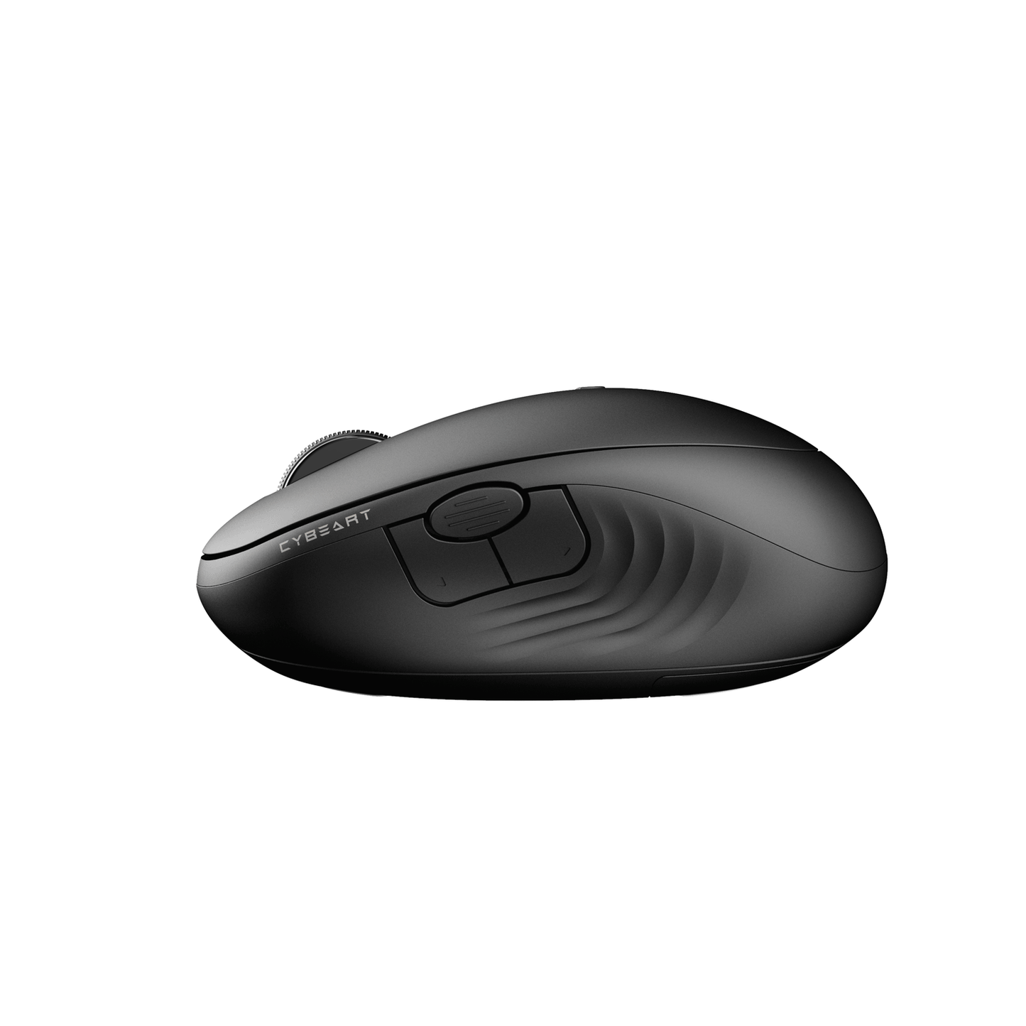CYBEART Pocket Wireless Ergonomic productivity Mouse ( Black ) ( 2400DPI / 7 Macro Buttons )