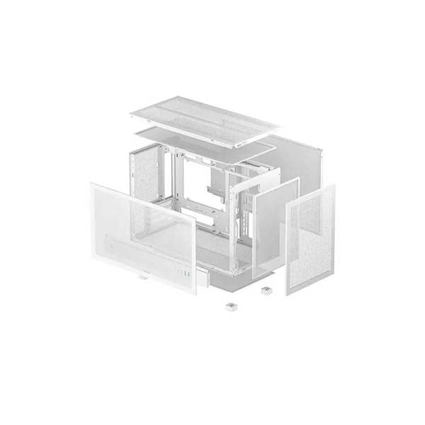 DEEPCOOL CH260 MATX Mini Tower Cabinet ( White )