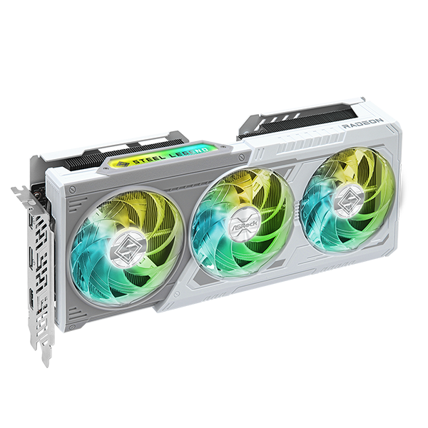 ASROCK Radeon RX 9060 XT Steel Legend OC 8GB AMD Graphic Card