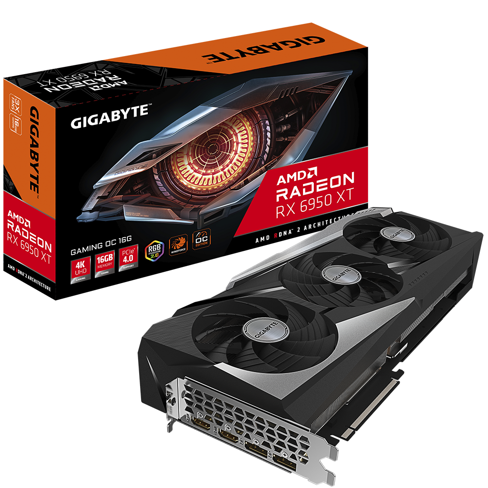 GIGABYTE Radeon RX 6950 XT Gaming OC AMD Graphic Card