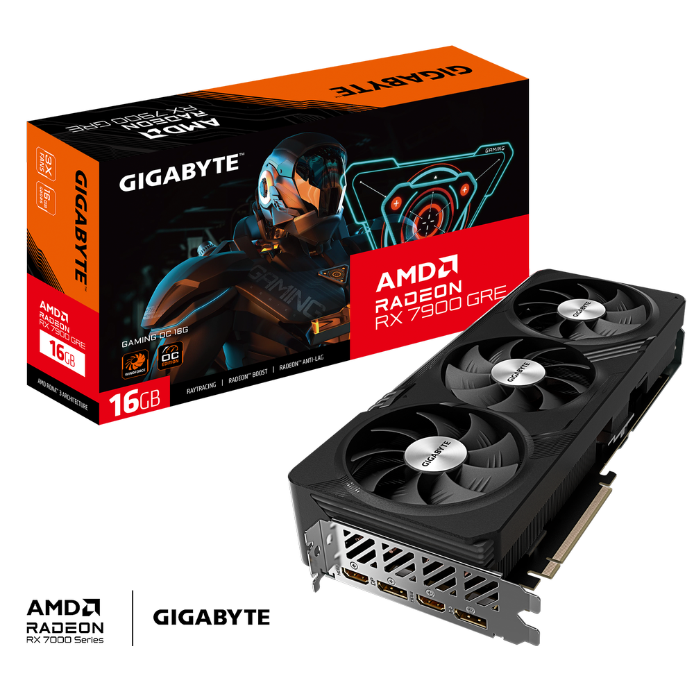 GIGABYTE Radeon RX 7900 GRE Gaming OC 16GB AMD Graphic Card