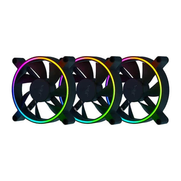 RAZER Kunai 140mm Chroma RGB Cabinet Fan (Triple Pack)