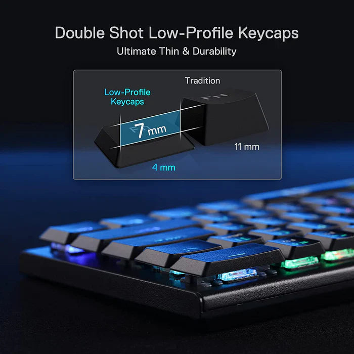 REDRAGON K614 Anivia 60% Mechanical Wired Gaming Keyboard ( Black ) ( Red Linear Switches )