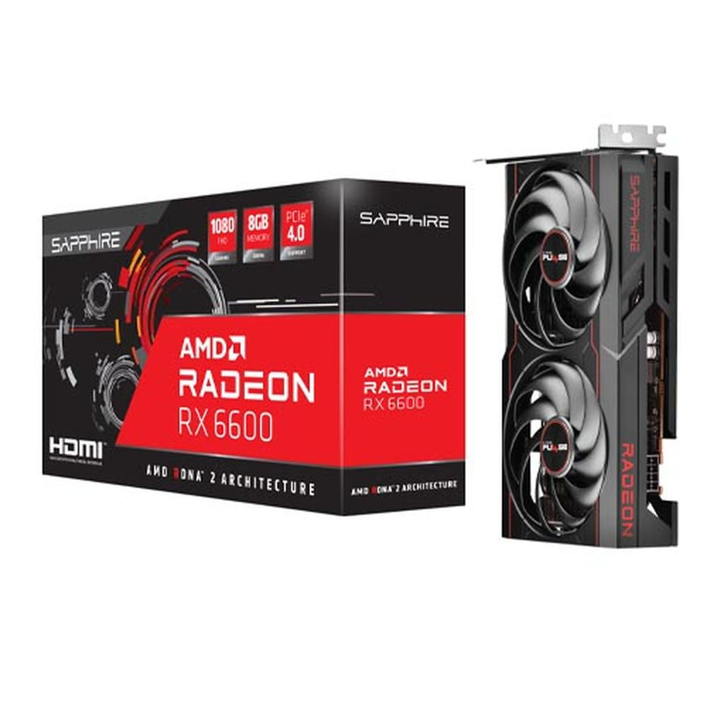SAPPHIRE Radeon RX 6600 Gaming 8GB AMD Graphic Card