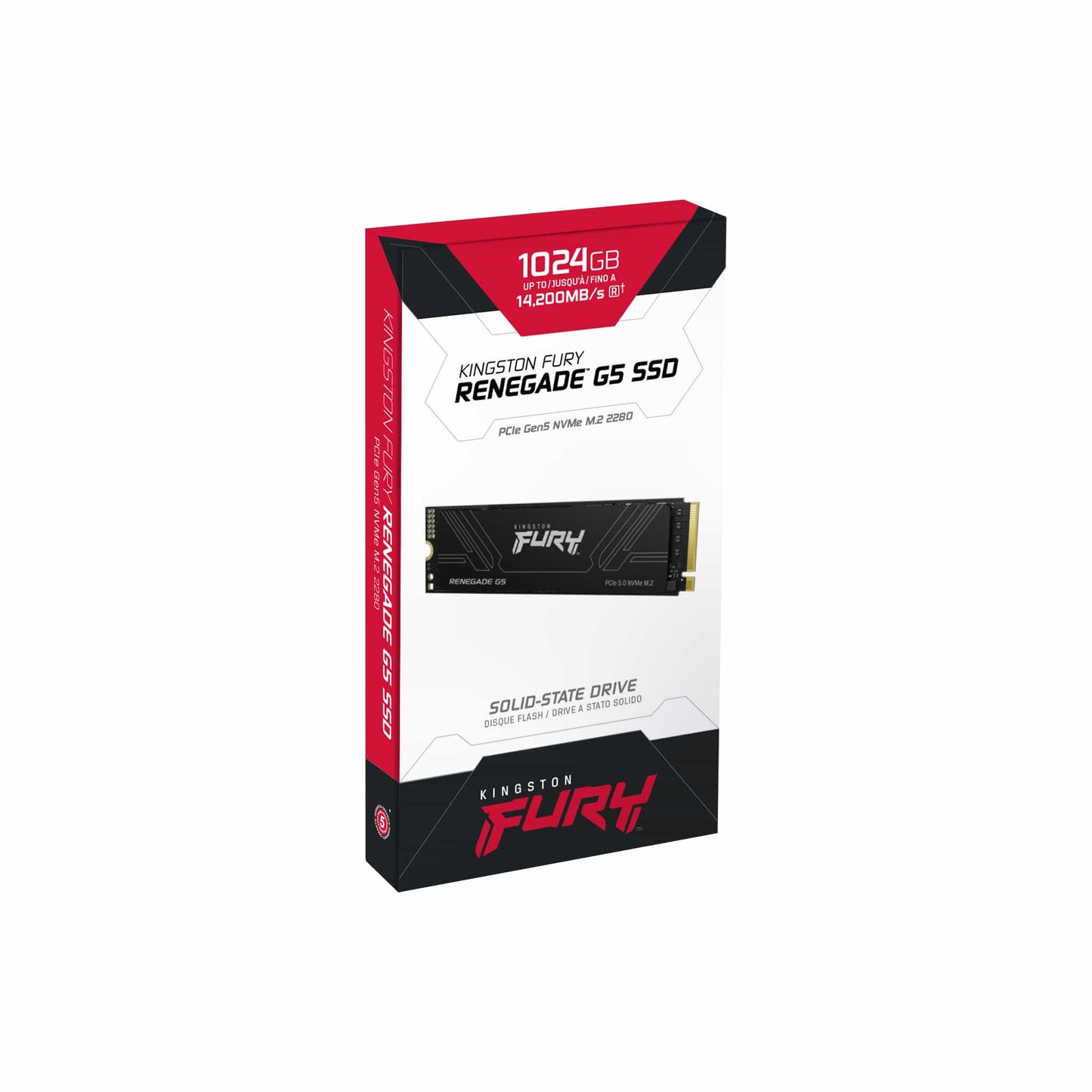 KINGSTON Fury Renegade G5 1TB M.2 NVME Gen5 Solid State Drive ( SSD )