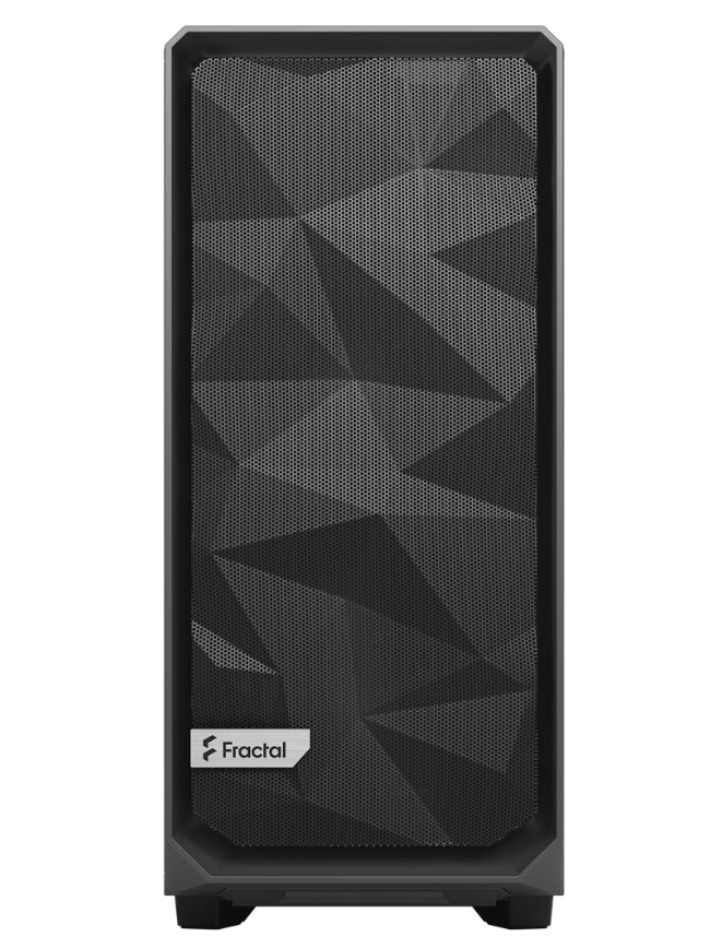 FRACTAL DESIGN Meshify 2 Compact Light Tint ATX Mid Tower Cabinet (Gray)