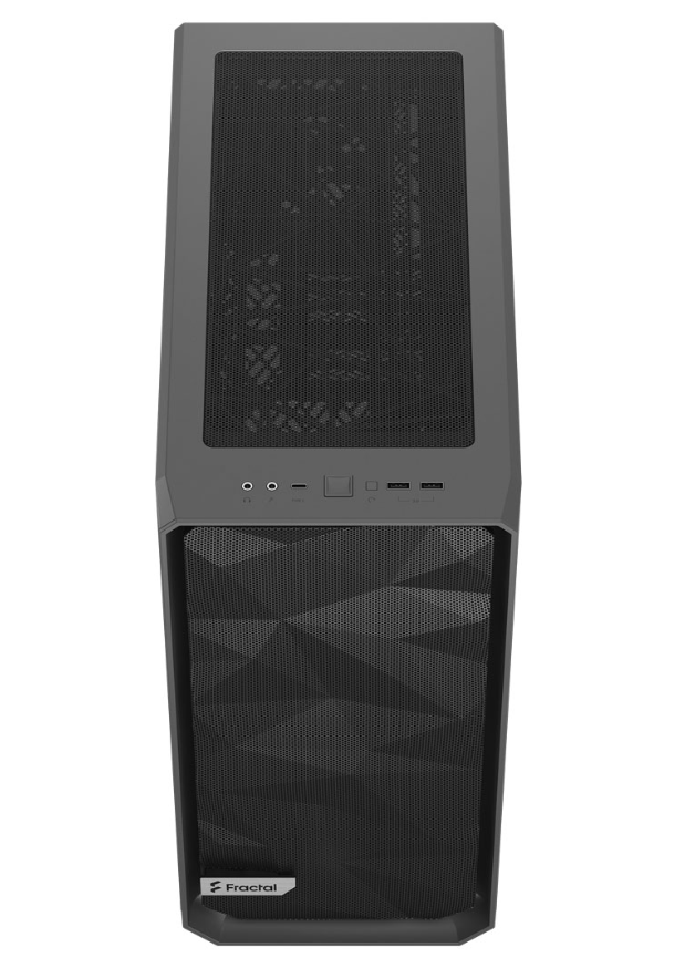 FRACTAL DESIGN Meshify 2 Compact Light Tint ATX Mid Tower Cabinet (Gray)