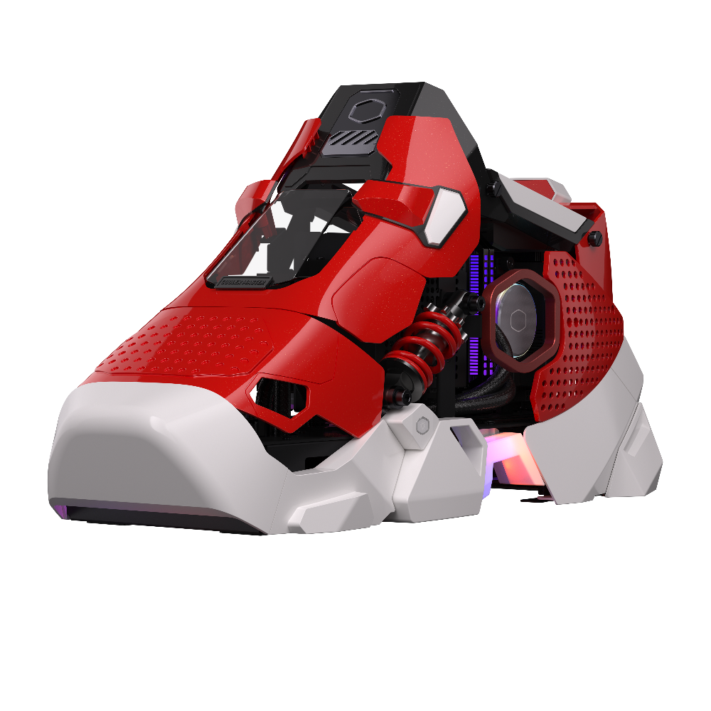 COOLER MASTER Sneaker X ITX Mini Tower Cabinet ( Red )