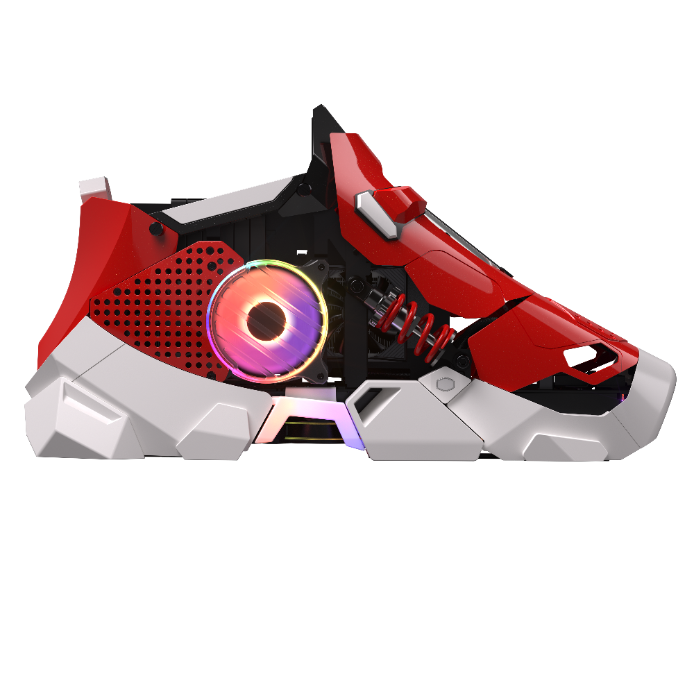 COOLER MASTER Sneaker X ITX Mini Tower Cabinet ( Red )