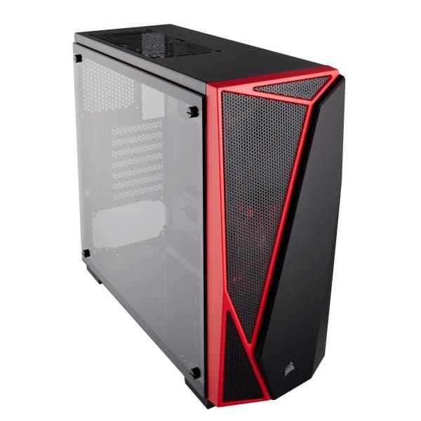 CORSAIR Spec 4 ATX Mid Tower Cabinet ( Black/Red )