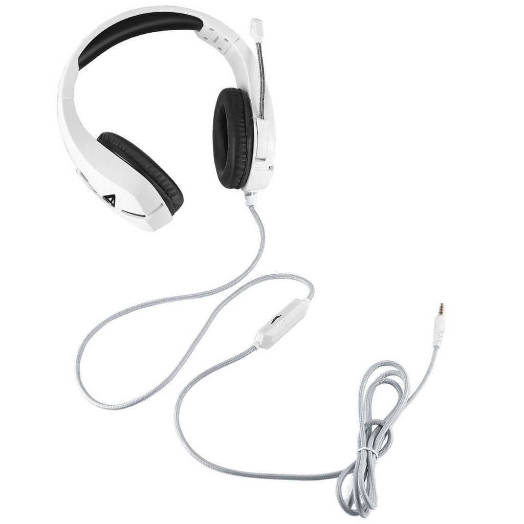 COSMIC BYTE Stardust Wired Stereo Gaming Headphone With Gaming Mic ( White ) ( PC/PS4/PS5/Mac/OS )
