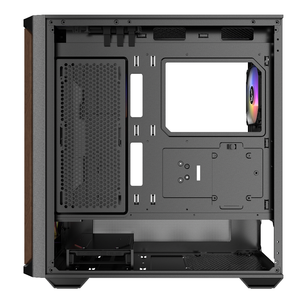 TAG Gamerz Stellar Alpha ARGB ATX Mid Tower Cabinet (Black)