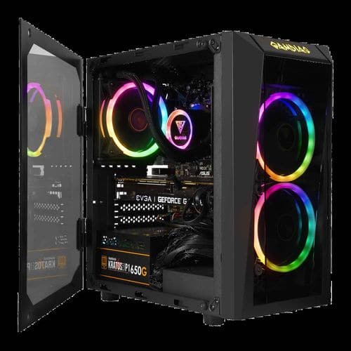 GAMDIAS Talos E1 MATX Mini Tower Cabinet (Black)