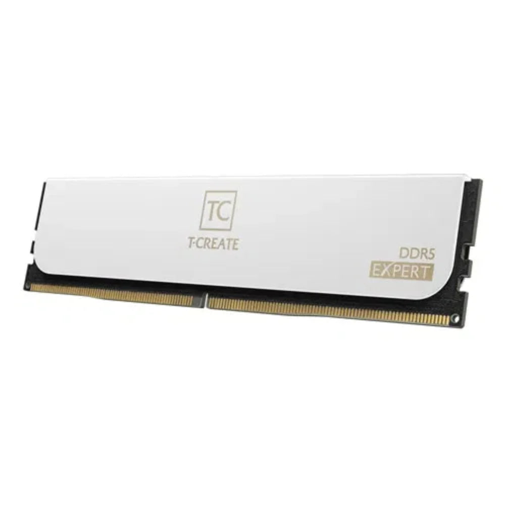TEAMGROUP T-Create Expert 32GB (16GB x 2) 6000MHz DDR5 RAM (White) ( CL30 )
