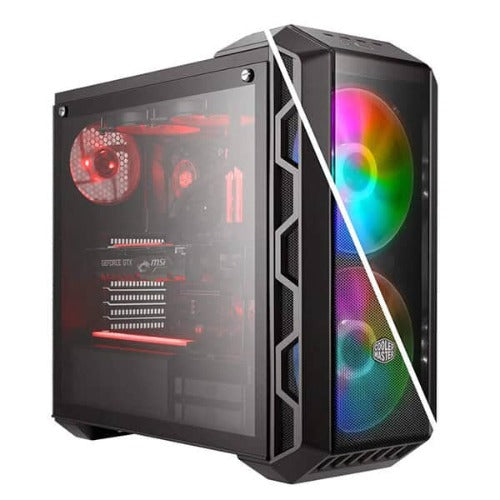COOLER MASTER MasterCase H500 ARGB ATX Mid Tower Cabinet (Black)