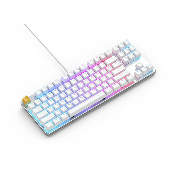 GLORIOUS GMMK Tenkeyless Semi Mechanical Wired Gaming Keyboard ( Black ) ( Modular MX Switches )