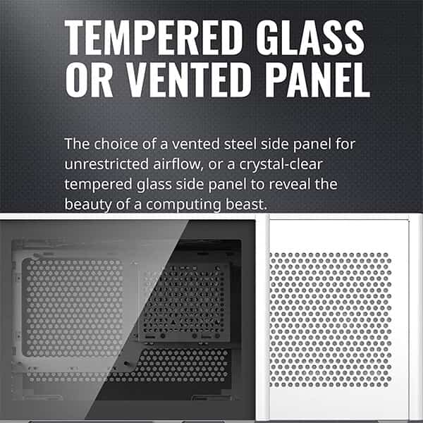 COOLER MASTER NR200P ITX Mid Tower Cabinet (White)