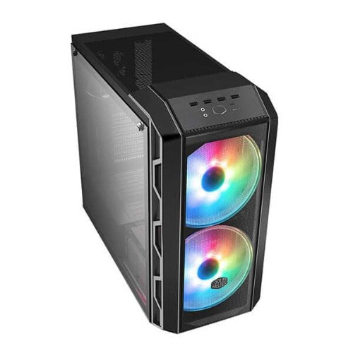 COOLER MASTER MasterCase H500 ARGB ATX Mid Tower Cabinet (Black)