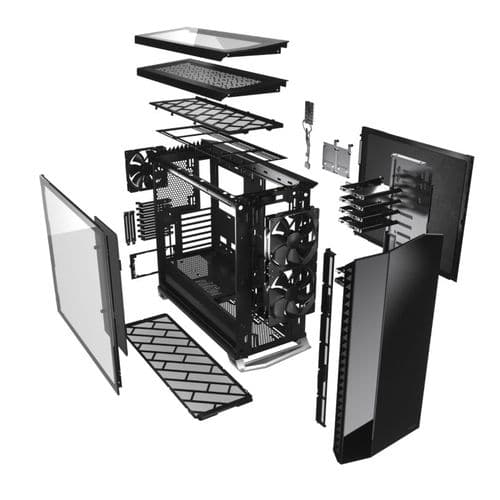 FRACTAL DESIGN Vector RS ATX Mid Tower Cabinet (Black)