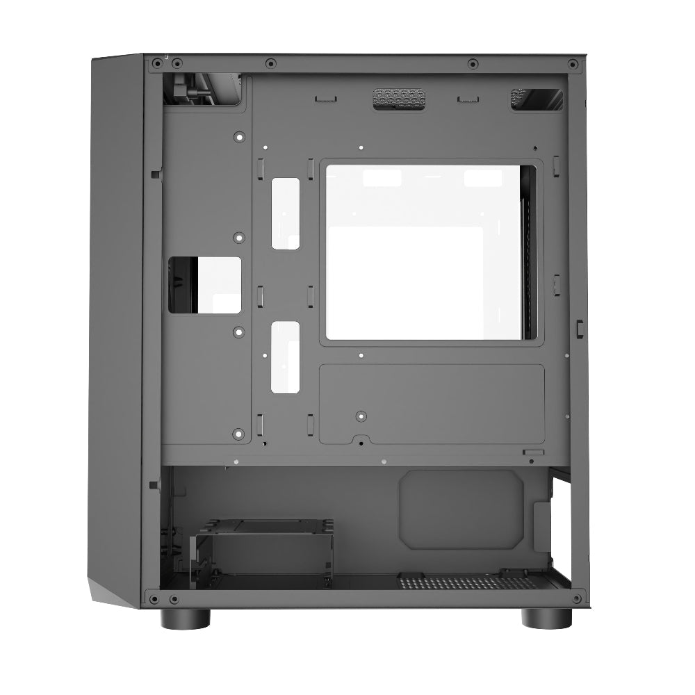 TAG Gamerz Pulser ARGB MATX Mid Tower Cabinet (Black)