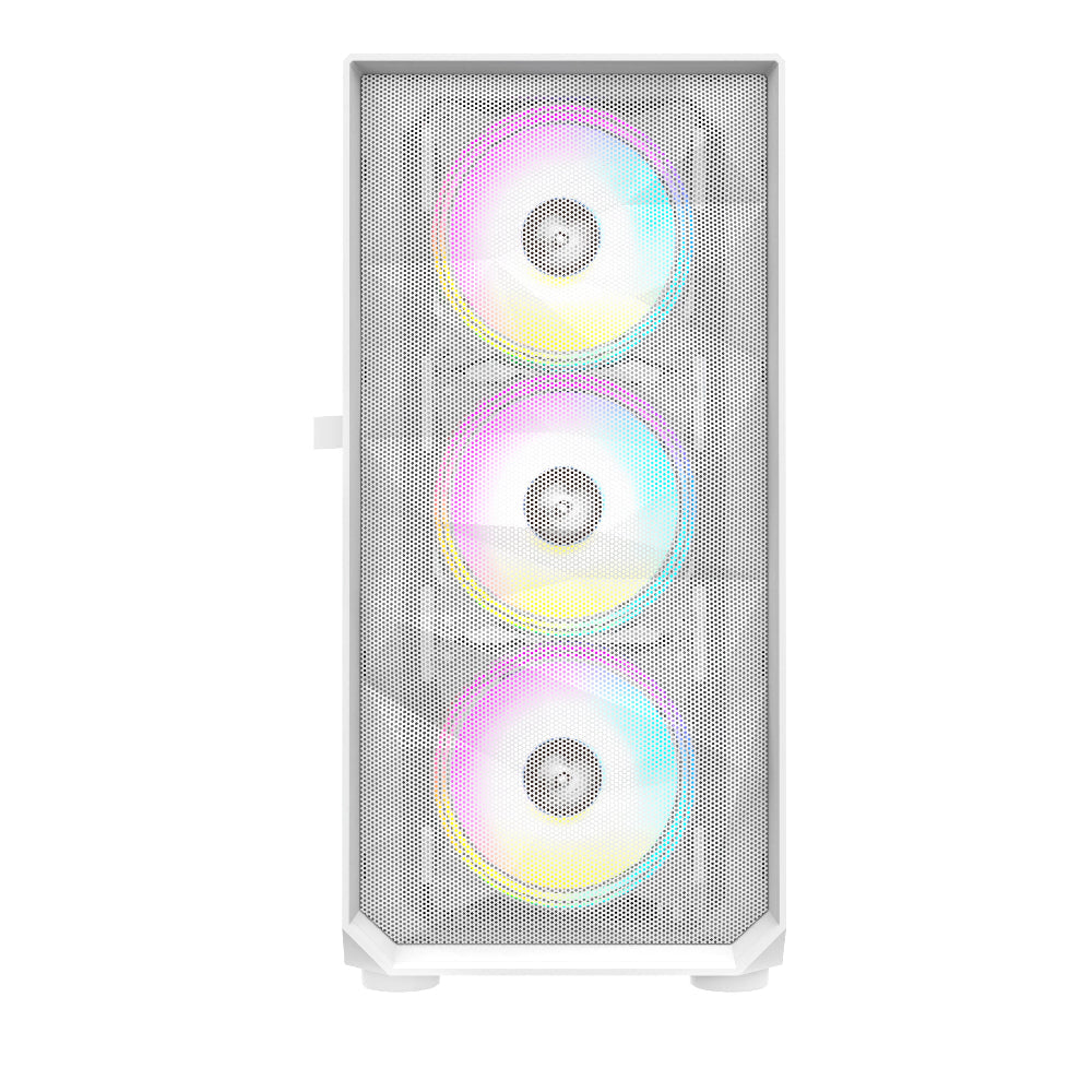 TAG Gamerz Pulser ARGB MATX Mid Tower Cabinet (White)