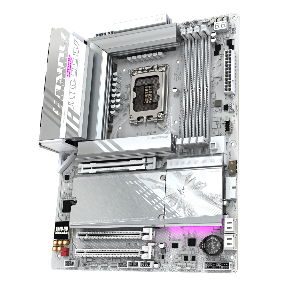 GIGABYTE Z890 Aorus Elite Ice Wifi7 DDR5 Intel Motherboard ( White )