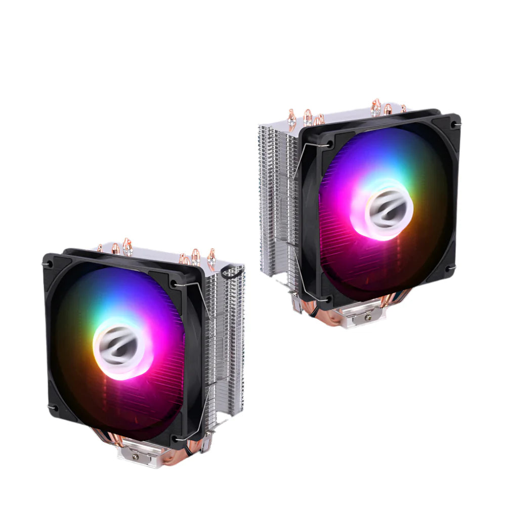 ZEBRONICS Zeb FC430A Single Tower ARGB CPU Air Cooler ( Black )