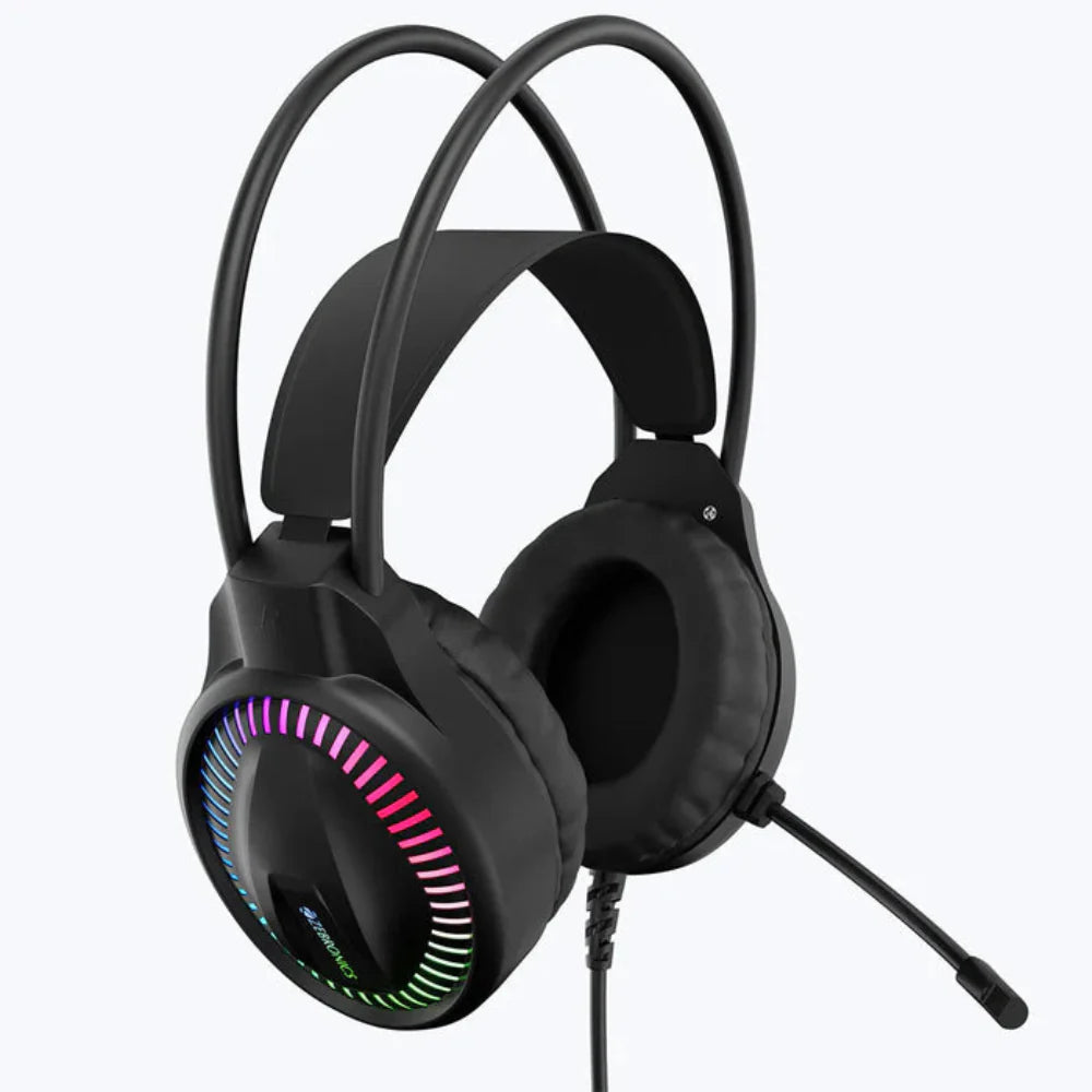ZEBRONICS Blitz C Wired 3.5mm Gaming Headphone ( Black)