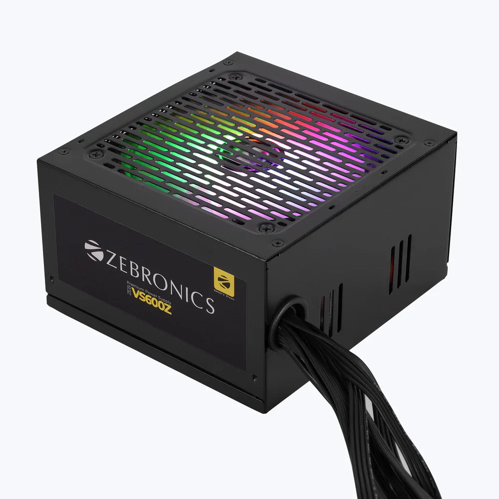 ZEBRONICS Zeb VS600Z 600W Non-Modular Power Supply ( Black )