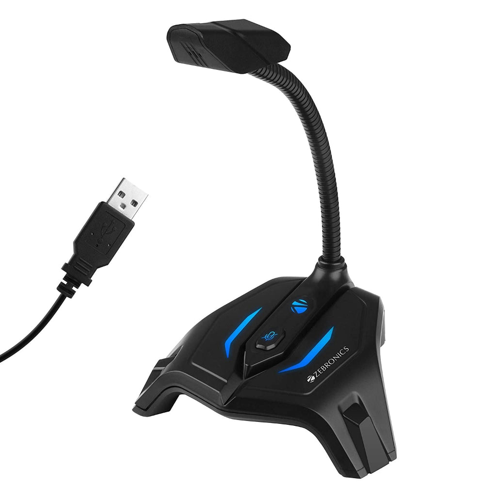 ZEBRONICS Klarity USB Gaming Microphone