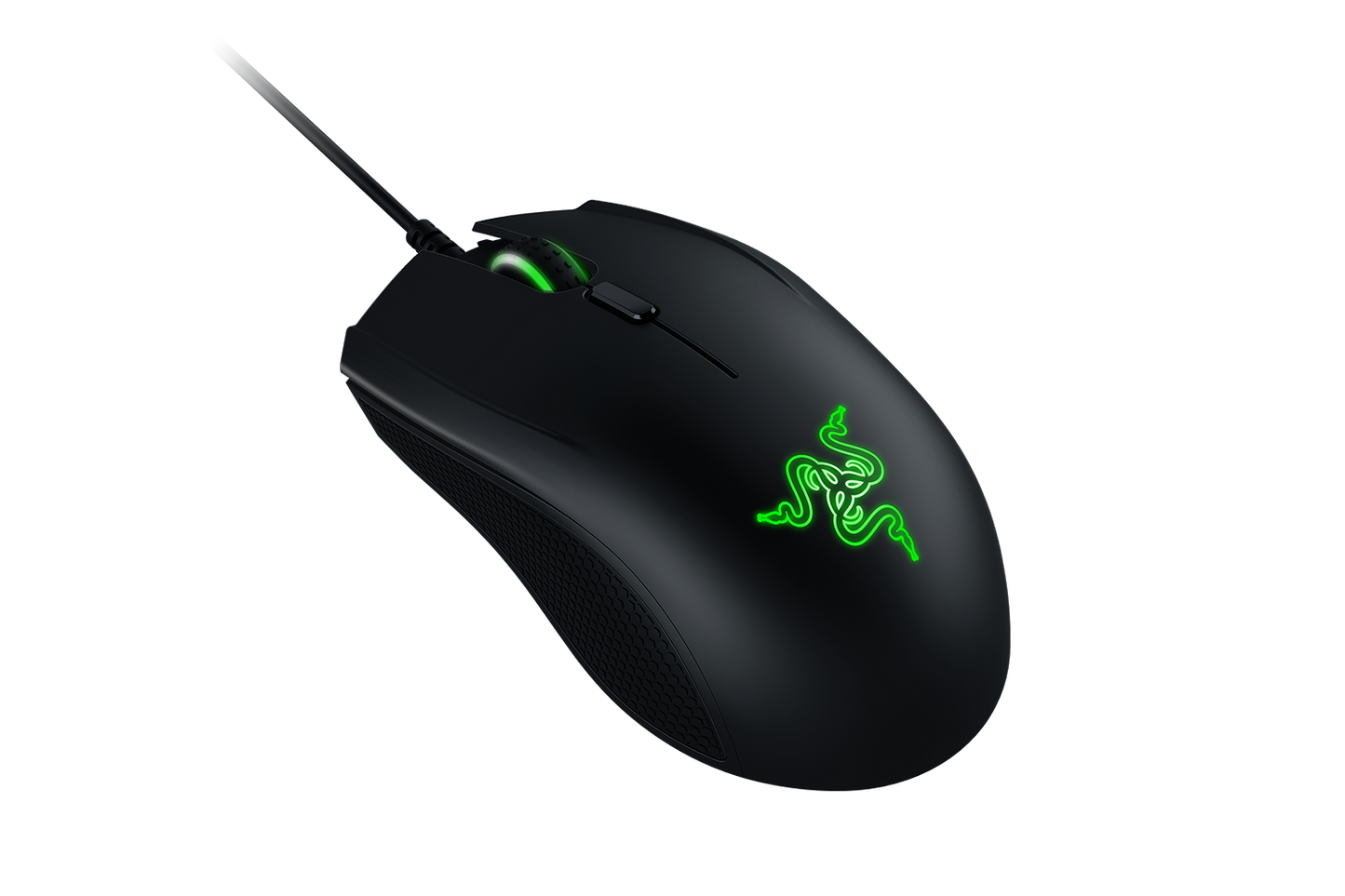 RAZER Abyssus V2 Essential Wired Ambidextrous Gaming Mouse ( RZ01-01900100-R3A1 ) ( 5000DPI / 4 Macro Button ) ( Black )