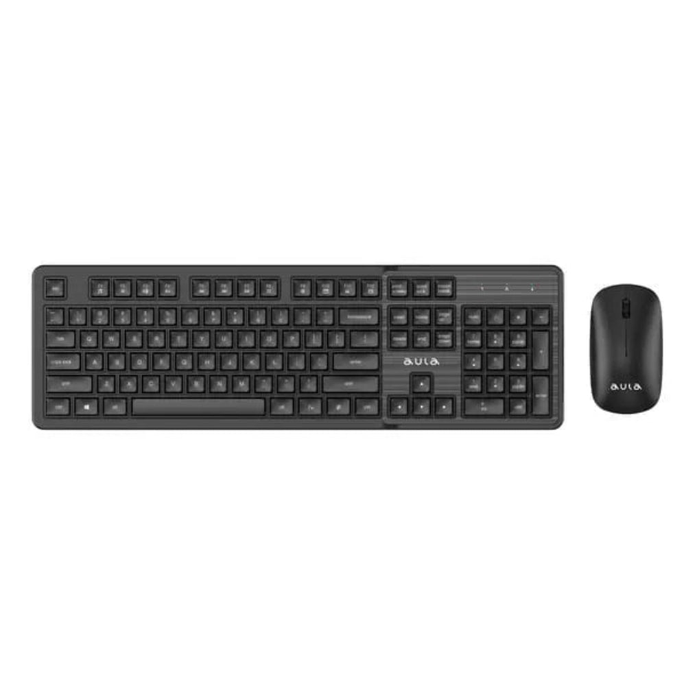 AULA AC202B Full Size Wired Gaming Keyboard and Mouse Combo ( Black )