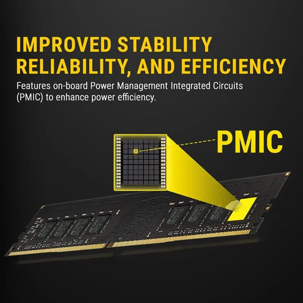 ANT ESPORTS 690 Neo FP 32GB (32GB x 1) 5200MHz DDR5 RAM (Black) ( CL42 )