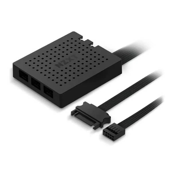 NZXT Aer RGB 2 120mm RGB Cabinet Fans (White) (Triple Pack)