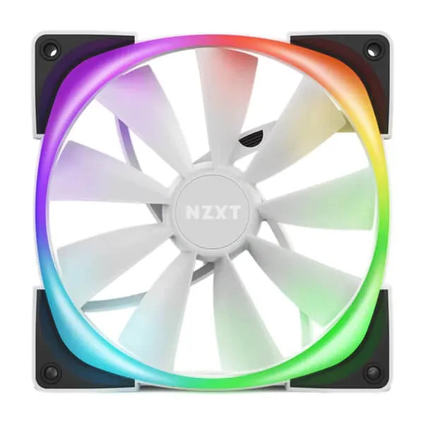 NZXT Aer RGB 2 140mm RGB Cabinet Fans (White) (Single Pack)