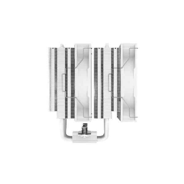 DEEPCOOL Gammaxx AG620 WH ARGB Dual Tower CPU Air Cooler (White)
