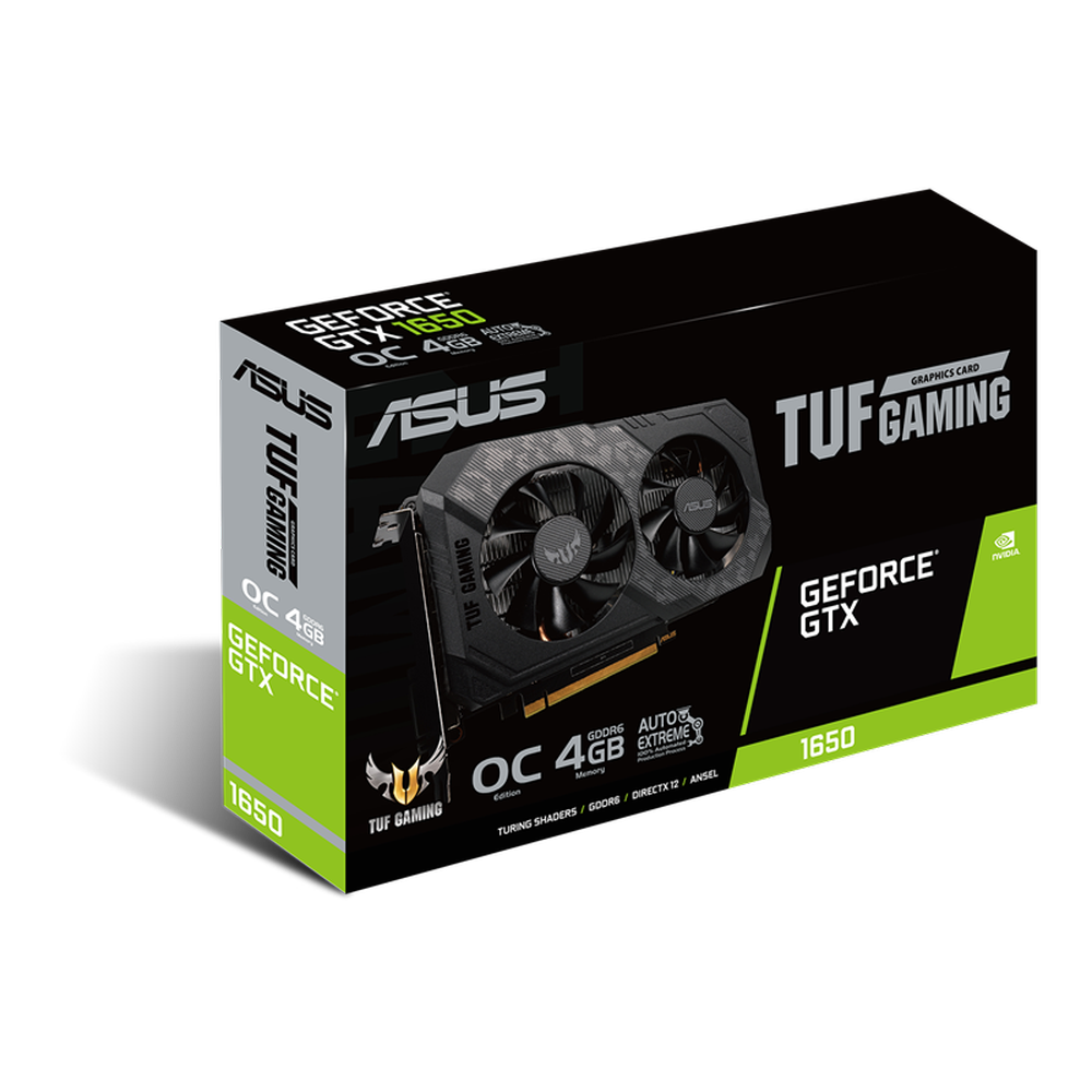 ASUS TUF Gaming GeForce GTX 1650 OC 4GB Nvidia Graphic Card