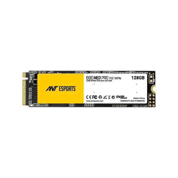 ANT ESPORTS 690 Neo Pro 128GB M.2 NVMe Gen3 Solid State Drive (SSD)