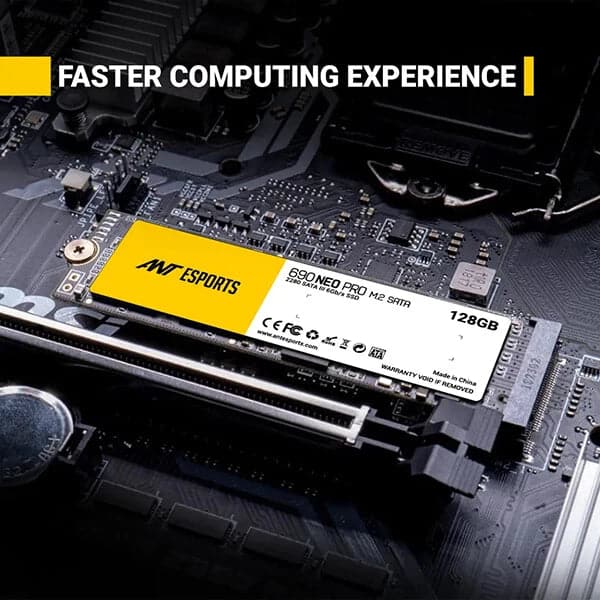 ANT ESPORTS 690 Neo Pro 128GB 2.5 SATA M.2 SATA3 Solid State Drive (SSD)