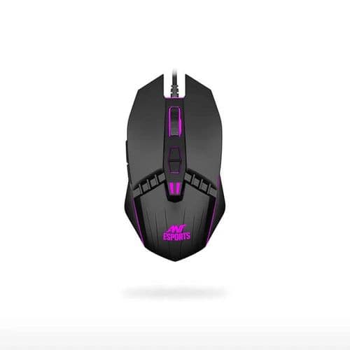 ANT ESPORTS KM580 Backlit Membrane Wired Gaming Keyboard and Mouse Combo (Black) (Membrane Keyboard) (KM580)