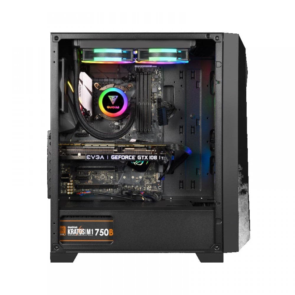 GAMDIAS Apollo M1 Elite ATX Mid Tower Cabinet (Black)