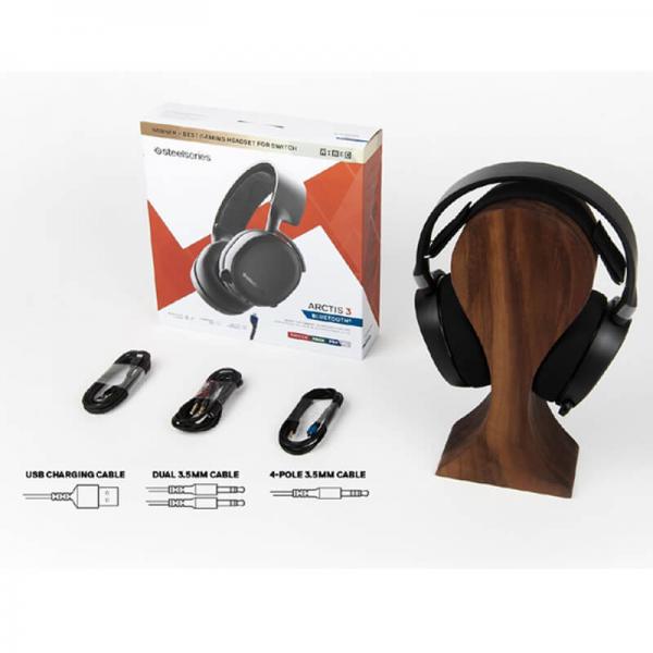 STEELSERIES Arctis 3 Wired 3.5mm Stereo Gaming Headphones ( Black ) ( PC / Mobile / Xbox )