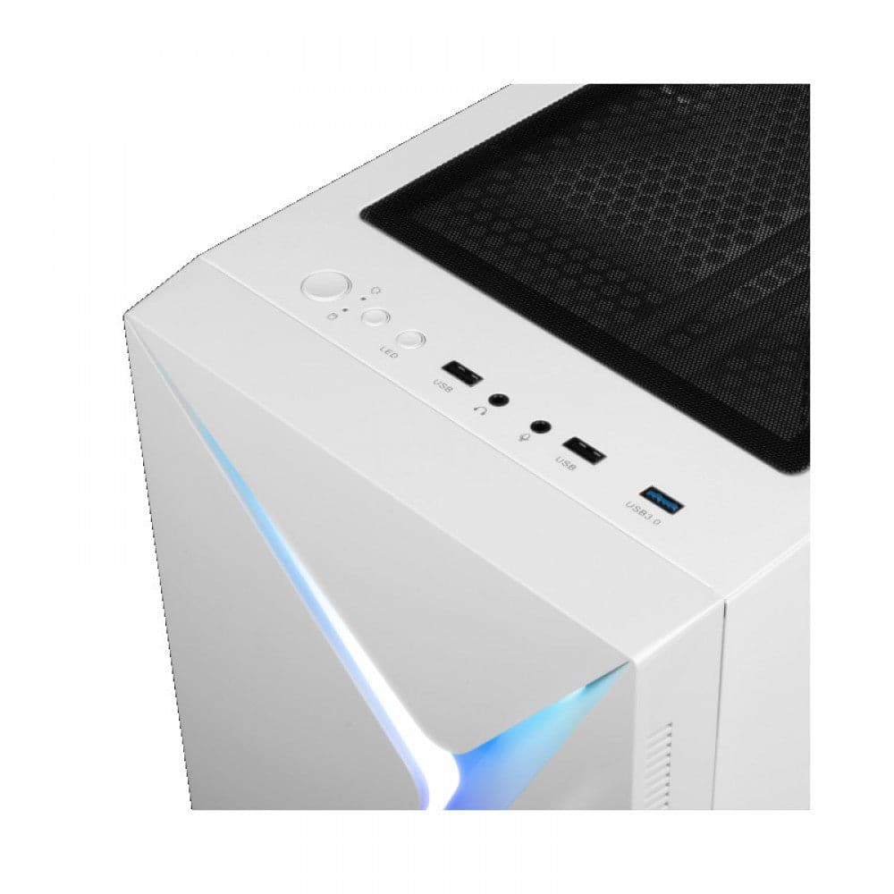 GAMDIAS Argus E4 Elite ATX Mid Tower Cabinet (White)