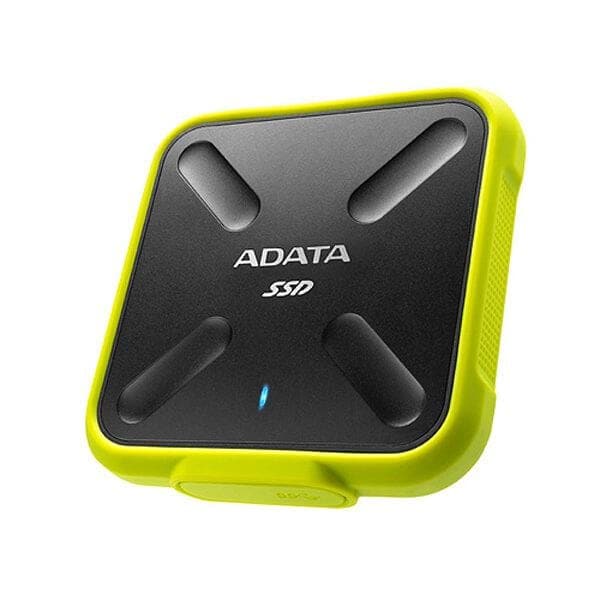 ADATA SD700 512GB Yellow Gen1 External Solid State Drive (SSD)
